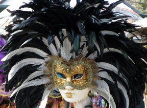 Venetian carnival masks